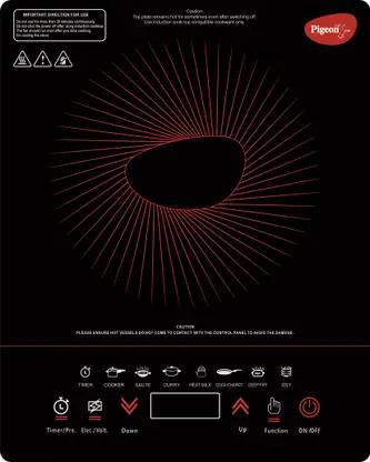 Pigeon by Stovekraft 1800 W Induction Cooktop Touch Panel
