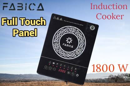 FABICA 1800 W Induction Cooktop Touch Panel