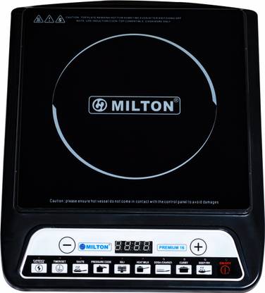 MILTON 1600 W Induction Cooktop Push Button