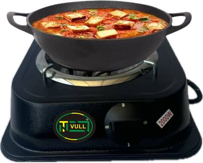 NETVULL 2000 W Radiant Cooktop Jog Dial