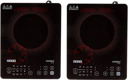 USHA 2000 W Induction Cooktop Touch Panel