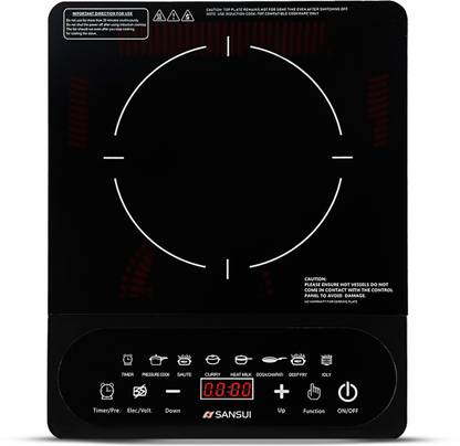 Sansui 2000 W Induction Cooktop Touch Panel