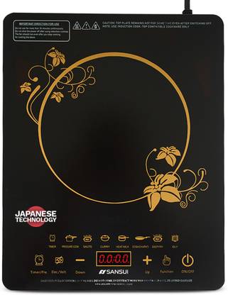 Sansui 2200 W Induction Cooktop Touch Panel
