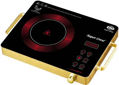 Super crest 2000 W Induction Cooktop Touch Panel