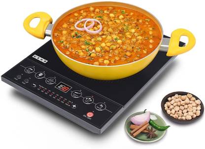 USHA 1600 W Induction Cooktop Push Button