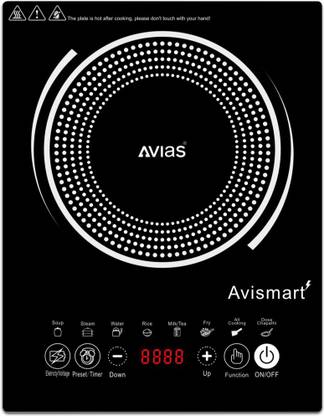 AVIAS 1600 W Induction Cooktop Push Button
