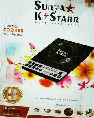 SURYA KSTAR 2000 W Induction Cooktop Push Button