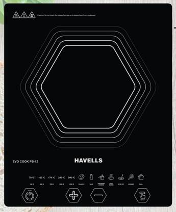 HAVELLS 1200 W Induction Cooktop Push Button