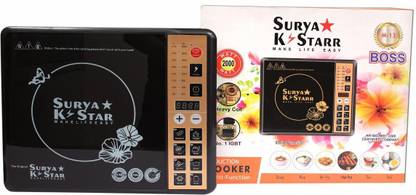 SURYA KSTAR 2000 W Induction Cooktop Push Button
