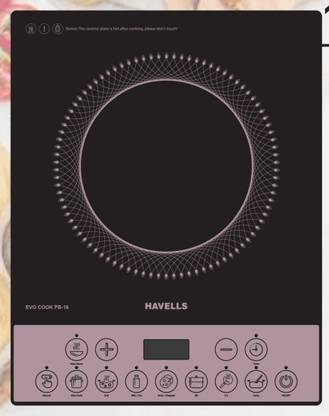 HAVELLS 1600 W Induction Cooktop Push Button