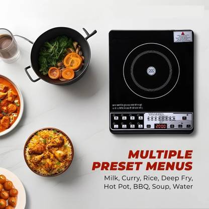 Fanqew 2000 W Induction Cooktop Push Button