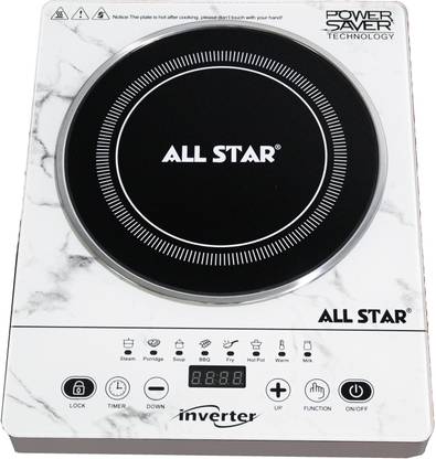 All Star 2200 W Induction Cooktop Touch Panel