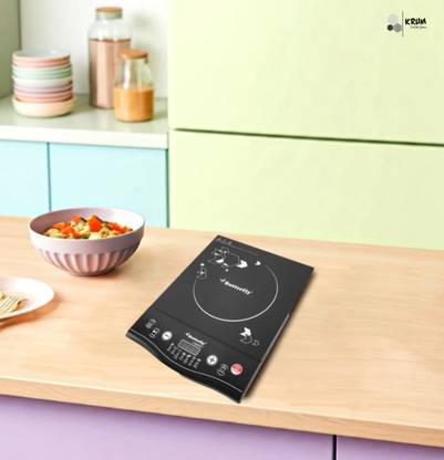 KRUM 1700 W Induction Cooktop Push Button