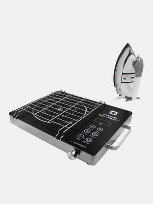SWISS MILITARY 2000 W Induction Cooktop Push Button