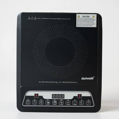 ZunVolt 2000 W Induction Cooktop Push Button