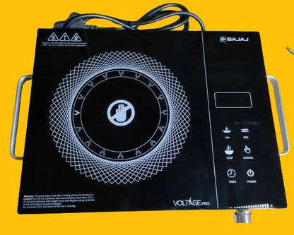 BAJAJ 2200 W Radiant Cooktop Jog Dial, Touch Panel