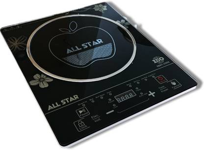 All Star 2000 W Induction Cooktop Touch Panel