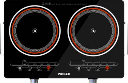 REZEK 4000 W Radiant Cooktop Touch Panel