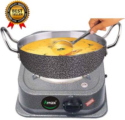 APPGEN 2000 W Radiant Cooktop Push Button