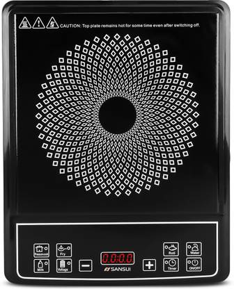 Sansui 1600 W Induction Cooktop Push Button