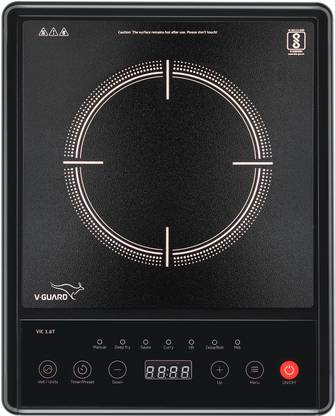 V-Guard 1600 W Induction Cooktop Touch Panel
