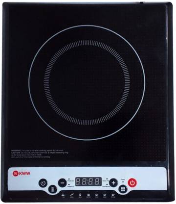KWW by KWW ELECTRICALS 1400 W Induction Cooktop Push Button