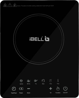 iBELL 2000 W Induction Cooktop Touch Panel