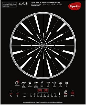 Pigeon 2100 W Induction Cooktop Push Button