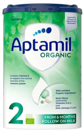 Aptamil 2 Organic Follow On Milk