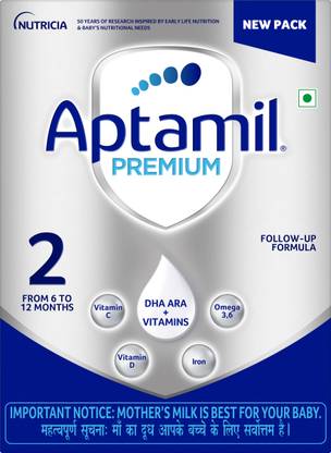 Aptamil Premium Infant Formula Milk Powder for Babies - Stage 2 (6 to 12 Months)
