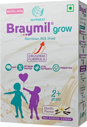 BRAYLAC Grow Nutritious Milk Drink Vanilla Flavour - Growing Formula - Bag in Box