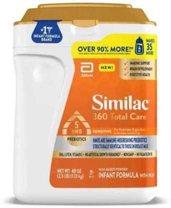 SIMILAC 360 Total Care Sensitive,Infant Formula for Fussiness due to Lactose Sensitivity