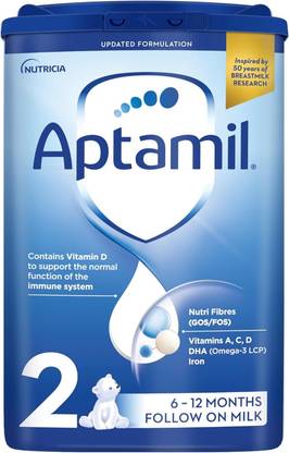 Aptamil 2 Follow-On Milk, British-made Infant Formula