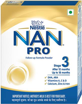 NESTLE NAN PRO Follow-Up Formula Powder, Stage 3 From 12 to 18 Months