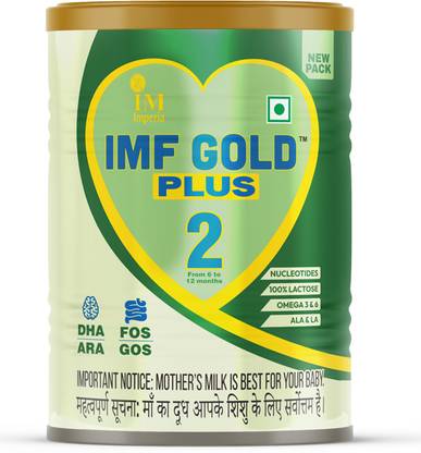 IMF GOLD PLUS 2 FOLLOW UP FORMULA - STAGE -2 ( 6 TO 12 MONTHS)- 400 gm