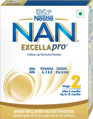 Nestle Nan Excella Pro 2 Powder Follow up Formula (After 6 months upto 12 months)