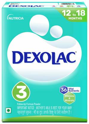 DEXOLAC Stage 3 Follow Up infant milk formula Powder for Babies