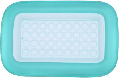 Intelligent Aquababe (IND*44) Pool with Inflatable Bottom 65 x 41 x 10 Inch 2 (Green) Inflatable Swimming Pool
