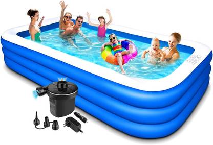DRACONIOM Inflatable Swimming Pool above Ground,10Feet-Best way for Kids and Adults