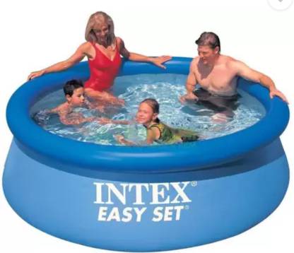 Tiny Tales Family (IND*99) Swimming Pool Inflatable Swimming Pool With Free Pump Inflatable Swimming Pool