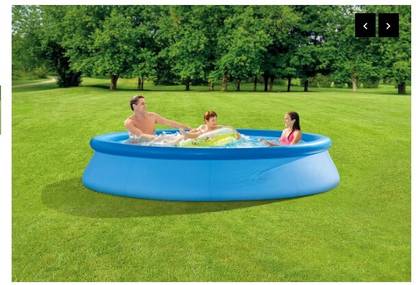 Intelligent Easy Set Above Ground Swimming Pool & Filter Pump Inflatable Swimming Pool