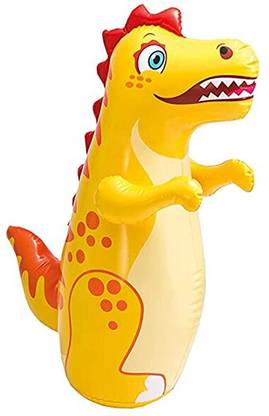 yogi Hit Me Inflated Toy for Kids Inflatable Dinosaur Toy Water Filled Base Inflatable HitMe Toys