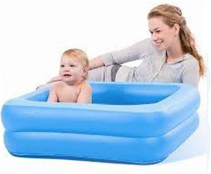 Intelligent Inflatable (IND*85) Paddling Pool 86 x 86 x 25 cm Swimming Pools Inflatable Swimming Pool
