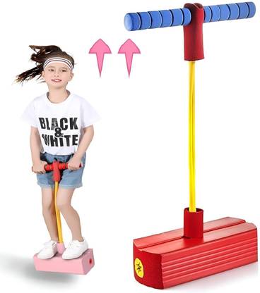 REVATAKG Pogo Jumper Kids Jumper Toy Height Increase Toy Fun and Safe Jumping Stick Inflatable Hoppers & Bouncer