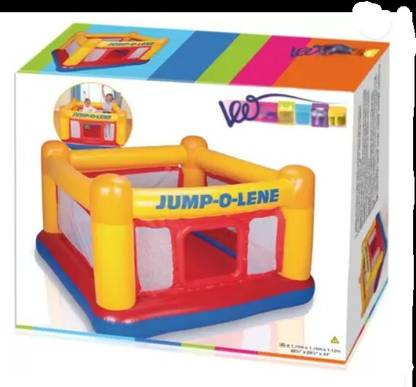 Tiny Tales PLAYHOUSE JUMP -O-LENE (IND*11) Inflatable Bouncer With Pump Inflatable Hoppers & Bouncer