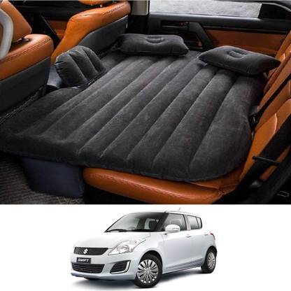 AYW Inflatablebed-Black-Swift Old Black Car Bed Mattress for Rest,Travel, Car Back Seat Air Inflation Bed Universal Air Couch with Two Air Pillows, Car Air Pump and 1 Repair Kit For Swift Old Universal For All Models Car Inflatable Bed