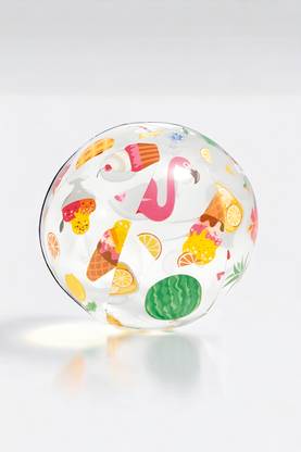 LYXAR Summer Splash Beach Ball for Beach Vacations Inflatable Ball