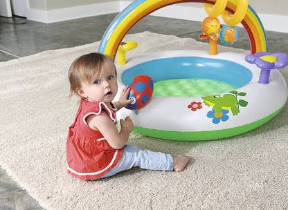 Intelligent Inflatable (IND*85) play pool level With Free Pump Inflatable Swimming Pool