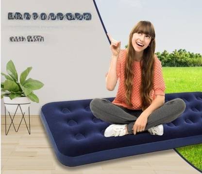 Intelligent Pavillo Aeroluxe Flocked Air Bed for Sleeping Car Vinyl 1 Seater Inflatable Sofa