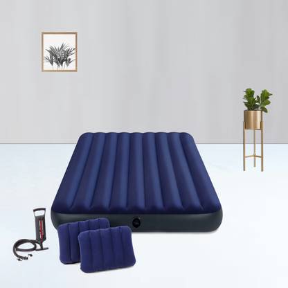 INTEX 68765 PVC (Polyvinyl Chloride) 2 Seater Inflatable Sofa